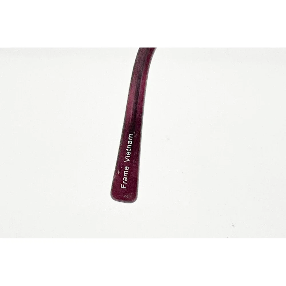 Heart 1201 Eyeglasses Women Purple Demi Cat Eye Frames 50-16-140